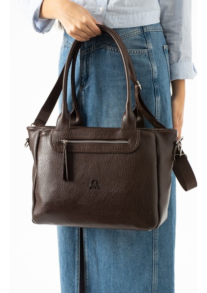 Kadın Omuz Çantası – Suni Deri, Geniş Hacimli, Çok Bölmeli, Şık ve Günlük Kullanıma Uygun Kol Çantası fiyatları