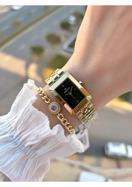 Çelik Kordon 30 mt Suya Dayanıklı Kadın Kol Saati+Bileklik BF.GF.10821.4 fiyatları