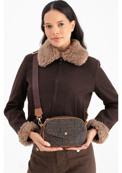 Benetton Kadın Kol Çantası Kahve-Taba BNT1687 fiyatları