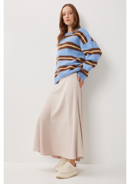 Uzun Saten Etek LGK0008 Pudra modelleri