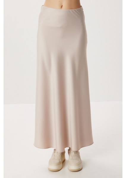 Uzun Saten Etek LGK0008 Pudra fırsatları