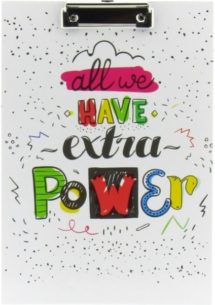 Sekreterlik St-20 Extra Power Desenli Sekreterlik+Lizi A5 Renkli Çizgili Defter