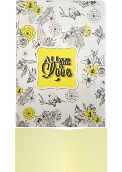 Sekreterlik St-20 Extra Power Desenli Sekreterlik+Lizi A5 Renkli Çizgili Defter fiyatları