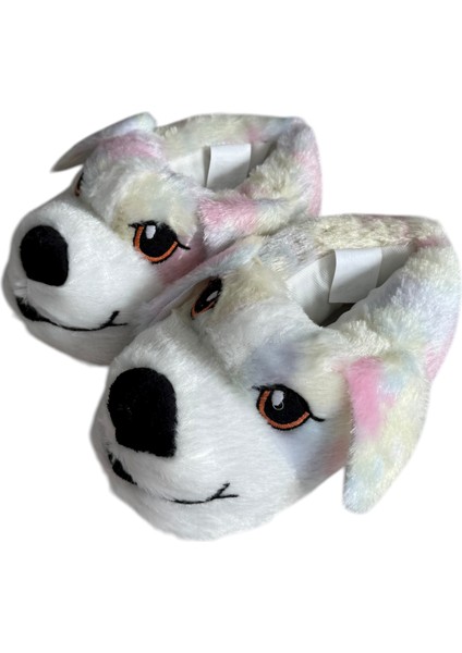 Kız Çocuk Hayvanlı Köpekli Panduf Ev Botu modelleri