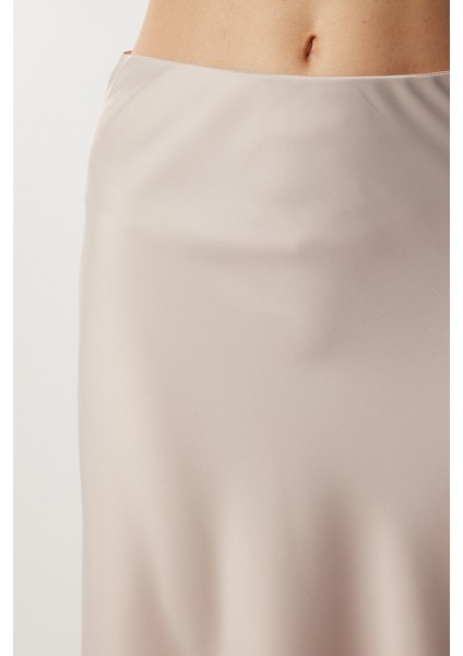 Uzun Saten Etek LGK0008 Pudra indirimleri