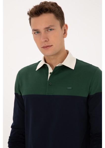 Erkek Koyu Yeşil Sweatshirt 50316428-VR079 fiyatları