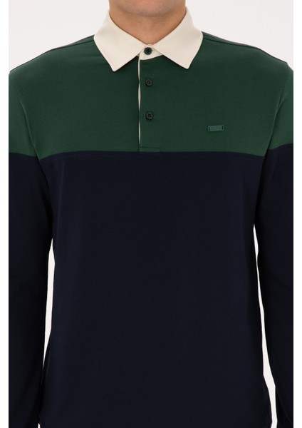 Erkek Koyu Yeşil Sweatshirt 50316428-VR079