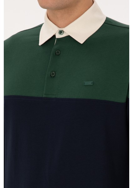 Erkek Koyu Yeşil Sweatshirt 50316428-VR079