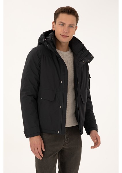 Erkek Siyah Mont 50310262-VR046 modelleri