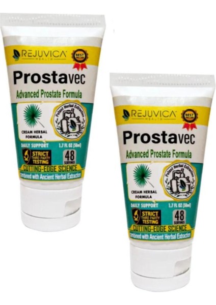 Prostavec Advancede New Formula Erkeklerin Özel Sorununa Destekleyici Masaj Kremi 50 ml 2 Adet.