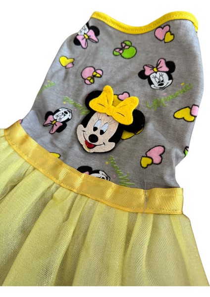 Sevimli Fare Sunny Tütü Kedi Kıyafeti | Sarı Tütülü Elbise | Kediler Için fiyatları