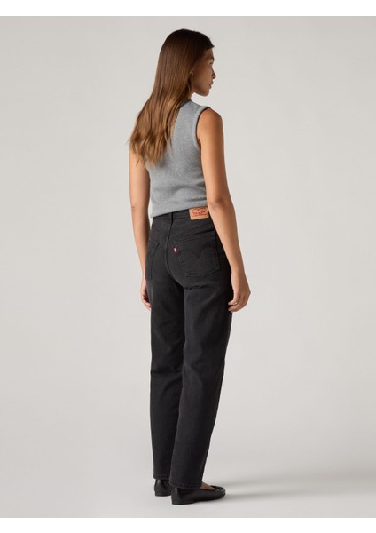 Ribcage Straight Tk Just A Sec Kadın Gri Jean Kot Pantolon A7743-0016 modelleri