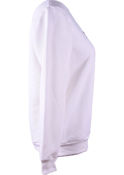 26KL71S95007 Ekru Kadın Sweatshirt New York Baskıl fiyatları