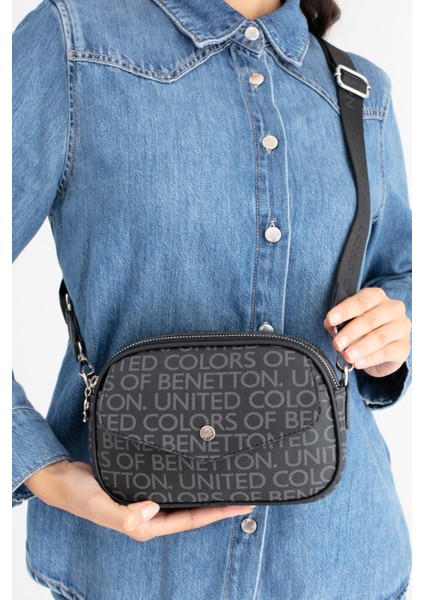 Benetton Kadın Kol Çantası Siyah BNT1687