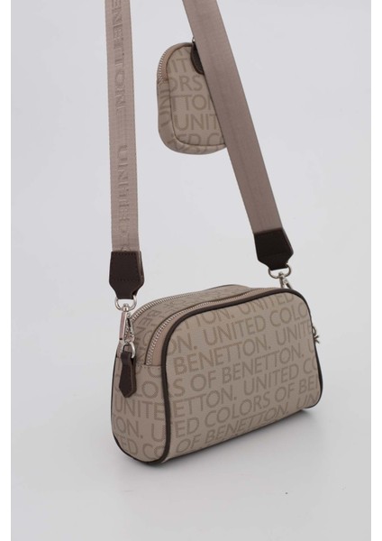 Benetton Kadın Çapraz Çanta Taş-Kahve BNT1639 indirimleri