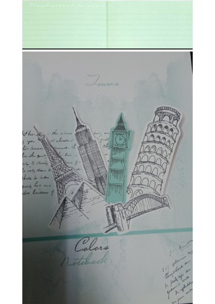 Sekreterlik St-20 Dont Werry Be Happy Desenli Sekreterlik+Lizi A5 Renkli Çizgili Defter fiyatları