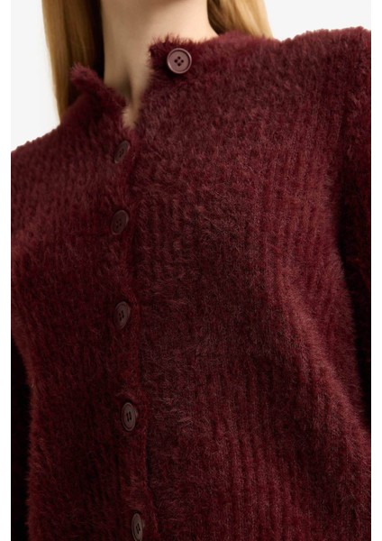 Bordo Kadın Hırka Z9318AZ/BR452 indirimleri