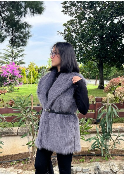 Kemerli Kürk Yelek fırsatları