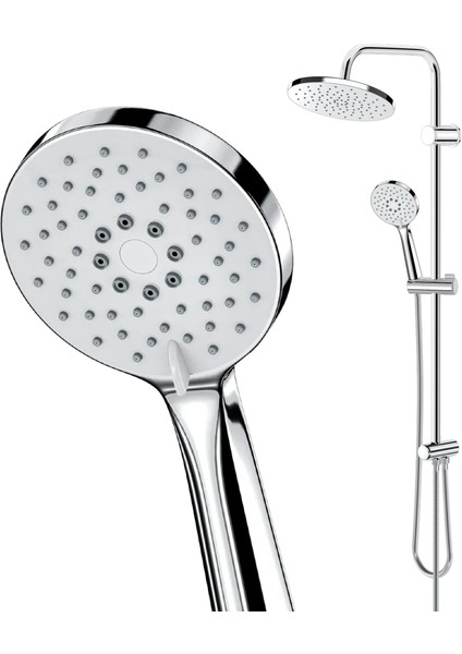 | Valtemo Paslanmaz, Butonlu Sistem, Fonksiyonlu Krom Duş Seti modelleri