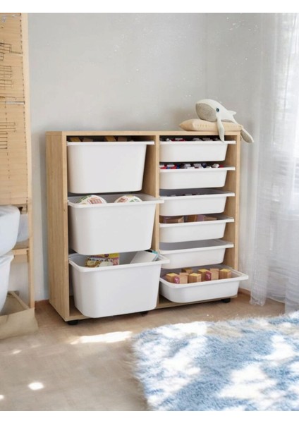 9 Sepetli Dolap Çok Amaçlı Dolap Oyuncak Dolabı fiyatları