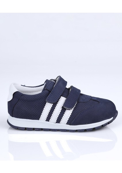 600 Hakiki Deri Spor Ayakkabı B.e. Lacivert - 25