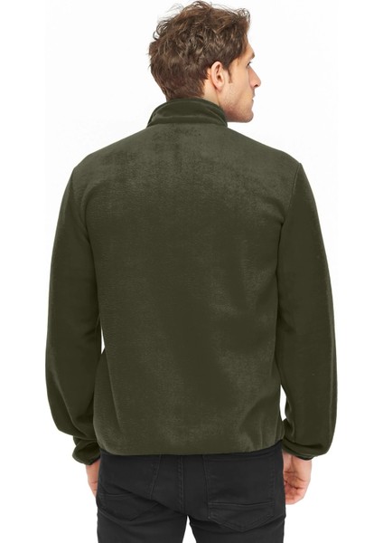 Yarım Fermuarlı Polar Vauste Haki fiyatları