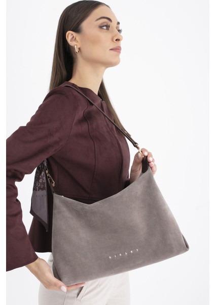 Kadın Kol Çantası Taş-Kahve SLY300