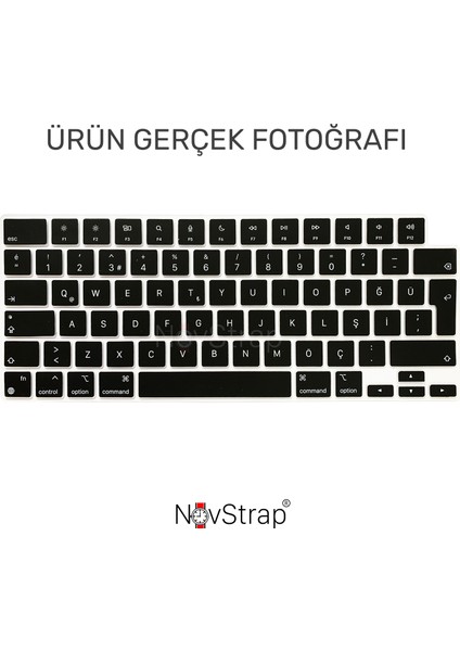 Apple MacBook Pro 14 Inç M5 Çip A3434 ile Uyumlu Türkçe Q Klavye Koruyucu Siyah Kılıf modelleri