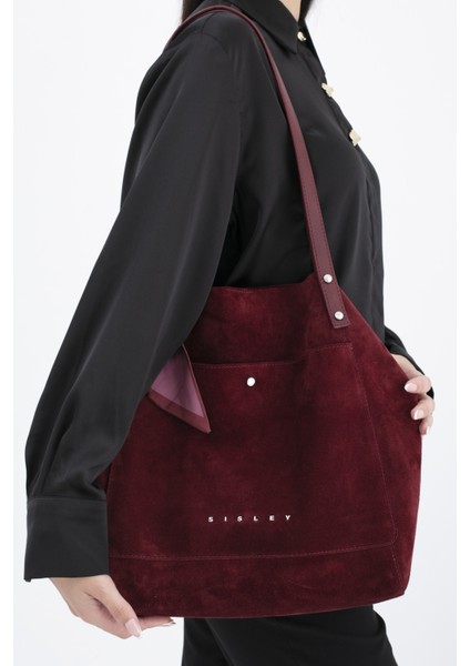 Kadın Kol Çantası Bordo SLY303