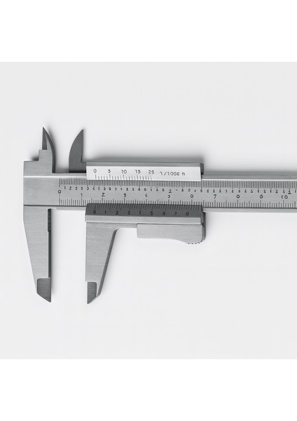 Kilitli Mekanik Kumpas Monoblok Metal Gövde 0.02 Hassasiyet 150 mm Iç Dış Derinlik Ölçüm Aleti