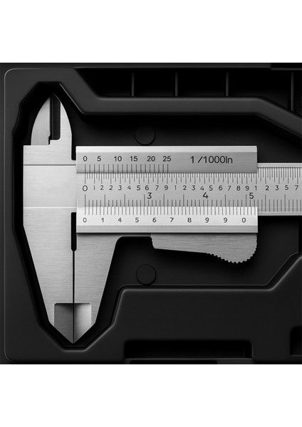 Kilitli Mekanik Kumpas Monoblok Metal Gövde 0.02 Hassasiyet 150 mm Iç Dış Derinlik Ölçüm Aleti modelleri