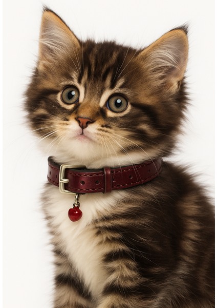 Gothic Ayarlanabilir Zilli Kedi Tasması