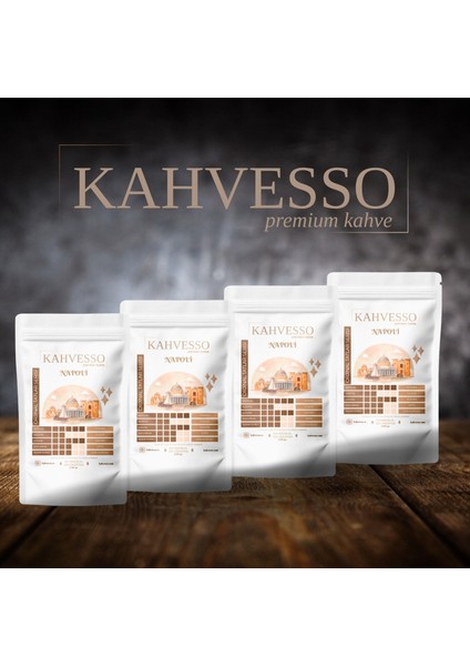 Napoli Blend Coffee | 1000gr |Çekirdek Kahve | Espresso | MokaPot