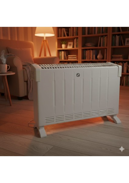 Elektrikli Isıtma Derecesi Ayarlı 2000WATT Turbo Konvektör