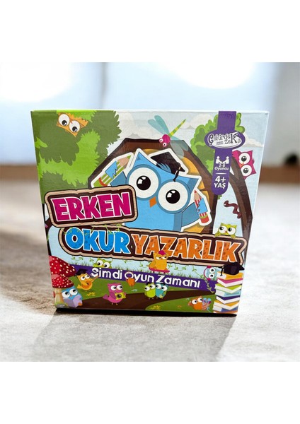 Erken Okur Yazarlık Görsel Okuma ve Görsel Algı Geliştirici Oyun Kutusu fiyatları