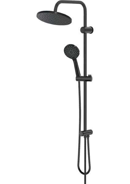 | Valtemo Fonksiyonlu, Yuvarlak, Butonlu Sistem, Siyah Duş Seti Nobel fiyatları