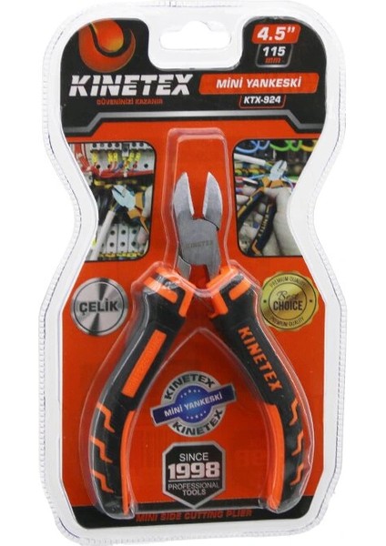 Vakumlu Mini - 4.5 Inç - 115MM Çelik Yankeski Yaylı KTX-924 (5047)