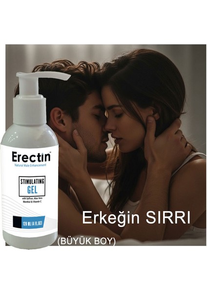 Süper Erectin Jel Sertleşmeye Destekleyici Bakım Jeli 120 ml x 1 Ad.+Lustra Masaj Yağı modelleri
