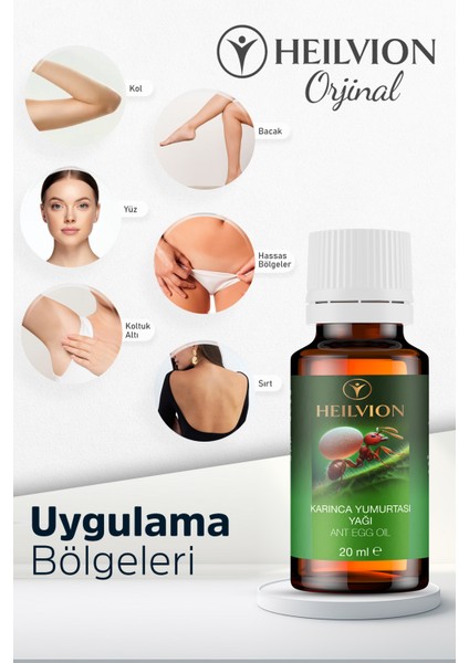 Karınca Yumurtası Yağı 20 ml %100 Doğal – Tüy Azaltıcı, Tüy inceltici , Tüy Dökücü, Epilasyon Sonrası modelleri