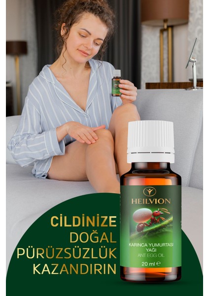 Karınca Yumurtası Yağı 20 ml %100 Doğal – Tüy Azaltıcı, Tüy inceltici , Tüy Dökücü, Epilasyon Sonrası fırsatları
