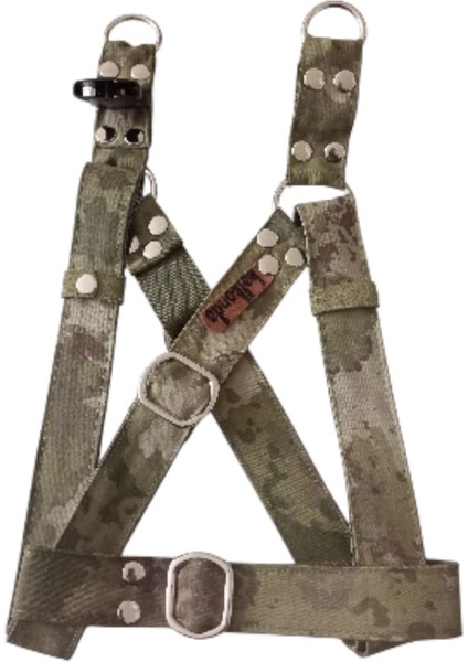 Köpek Göğüs Tasması Orta ve Büyük Irk Ayarlamalı Kolon Kordon Dog Harness Kamuflaj fiyatları