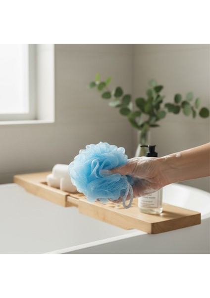 Puf Banyo Lifi Yoğun Köpük Etkisi Cildi Arındırır ve Canlandırır