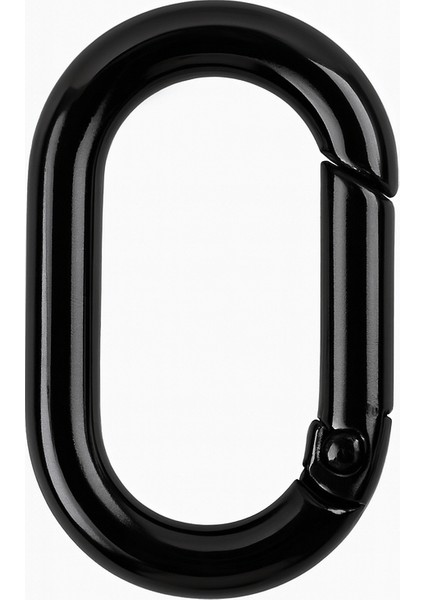 Ithal Yaylı Halka 2.5 cm – 20 Adet | Çanta Aksesuarı Metal Yaylı Siyah