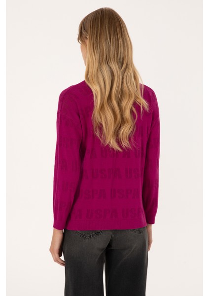 Kadın Menekşe Kazak /triko 50309651-VR037 indirimleri