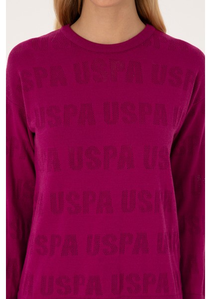 Kadın Menekşe Kazak /triko 50309651-VR037