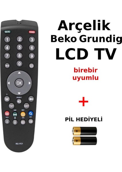 Arçelikbeko Grundig LCD Tv Uyumlu Kumanda