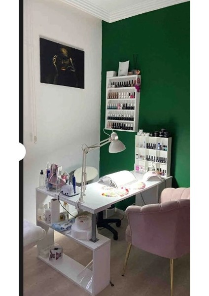 Ahşap Oje Rafı - Biblo, Takı, Aksesuar Rafı 50*70 cm modelleri