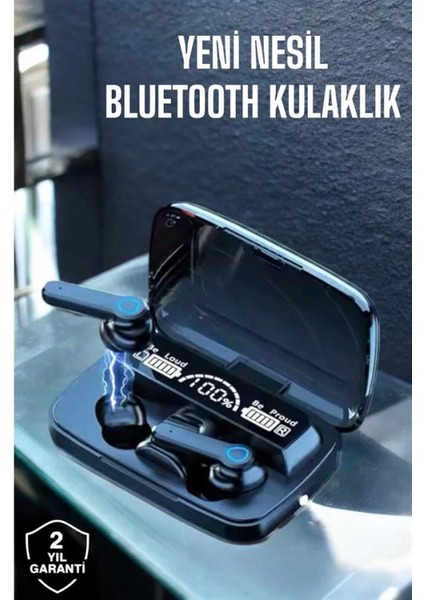 Bluetooth Kulaklık Powerbankli Dijital Göstergeli Dokunmatik Kontrol fiyatları