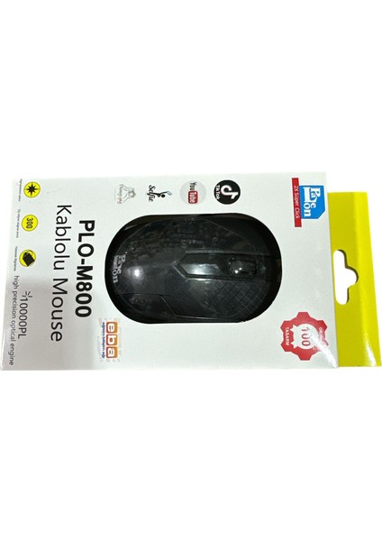 2x Süper Click 10000 Dpı Kablolu USB Gaming Mouse – Hassas Algılama fırsatları