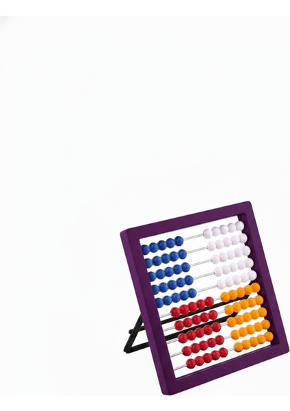 Mishap 1 Adet Naturel Sayı Sayma Boncuğu Lüks Ahşap Abaküs Okul fırsatları